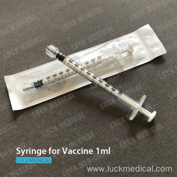 COVID Empty Syringe Vaccine 1ml